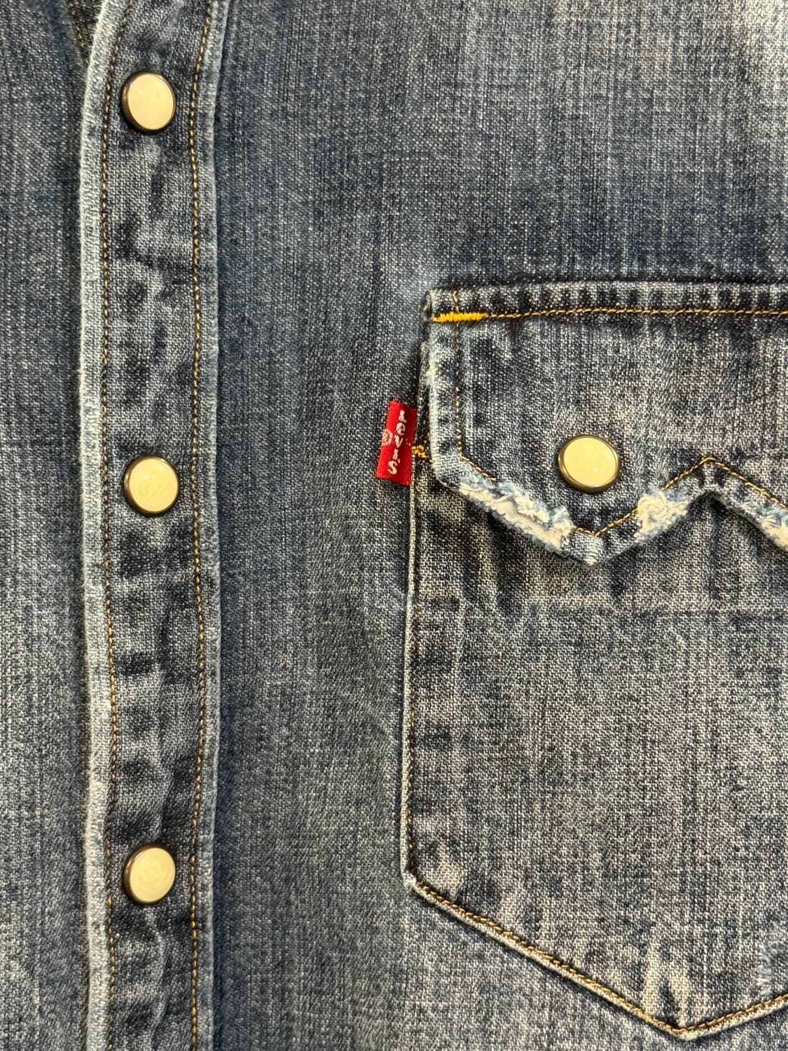 리바이스 펄스냅 웨스턴 셔츠(T46) 상품이미지3