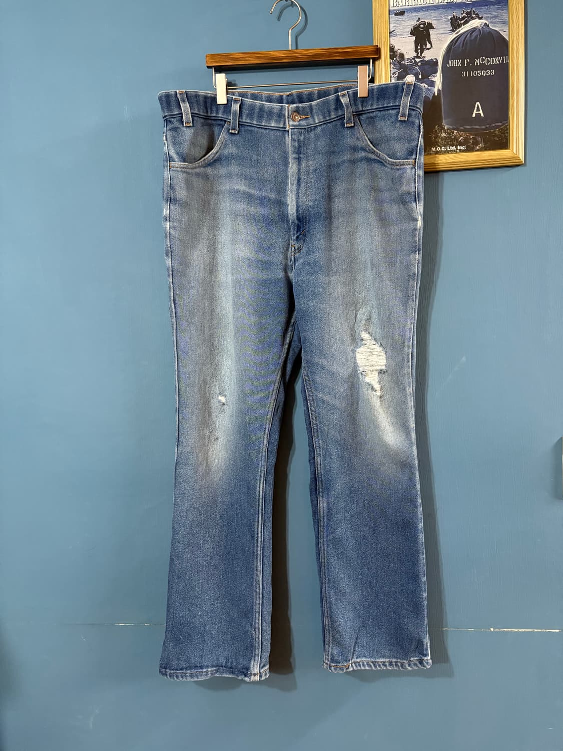 90‘s Levis 547 Boot cut Denim. 상품이미지1