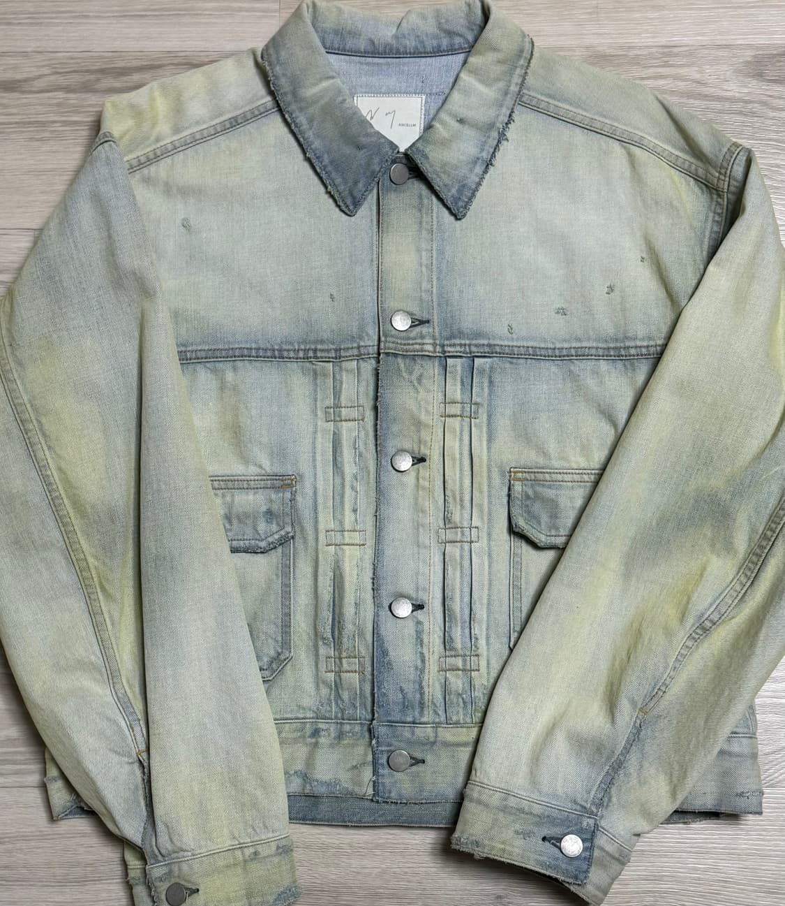 안셀름 크래쉬 데님 자켓 상품이미지4