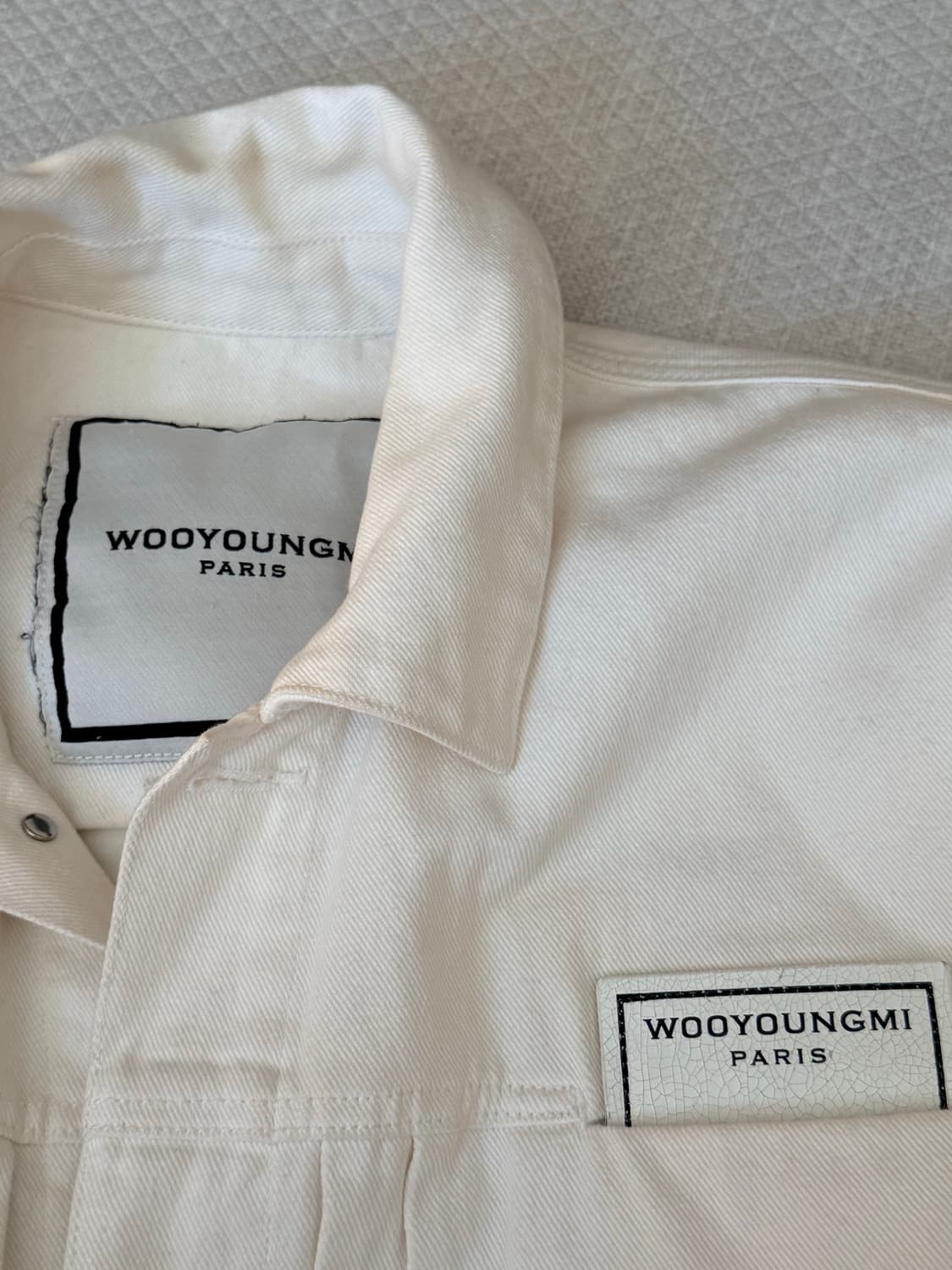 우영미 데님 트러커 재킷 50 상품이미지3