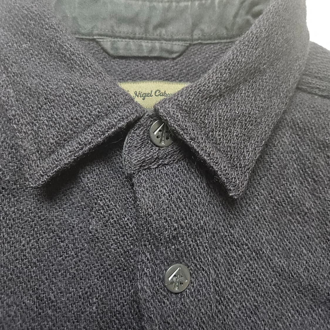 (무료배송) 나이젤카본 CPO셔츠 / 50사이즈(L~XL) / 블랙 상품이미지3