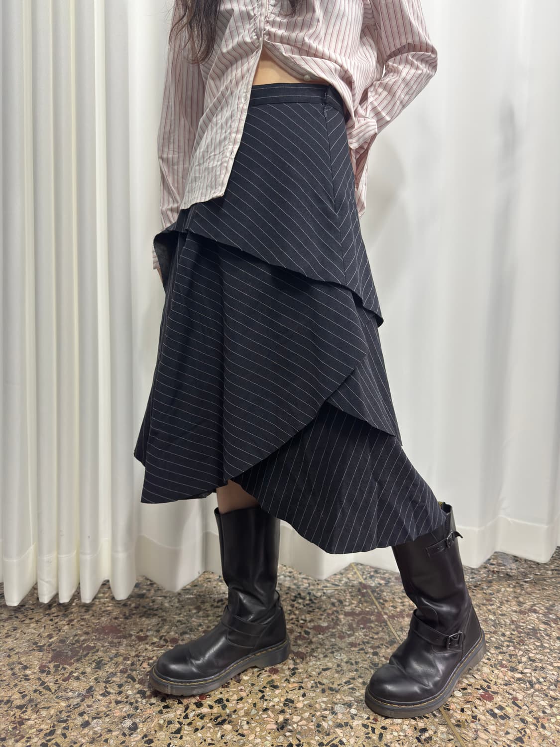 atsuro tayama design layered skirt 상품이미지5