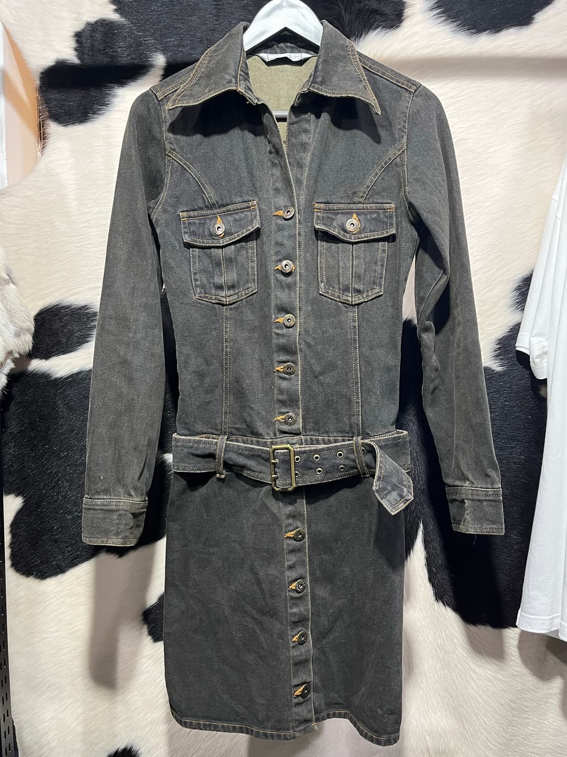 데님 원피스 자켓 상품이미지2