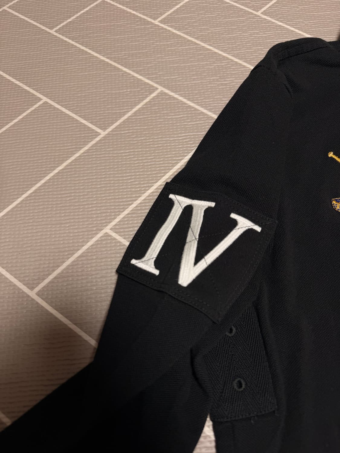 폴로 빅포니 긴팔 럭비티 블랙 상품이미지4