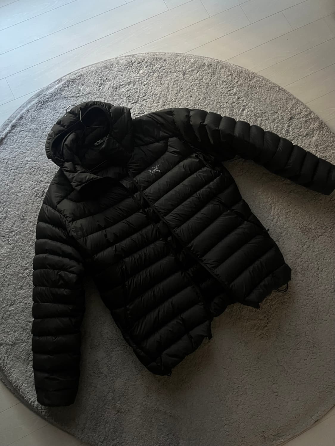 아크테릭스 세륨 후디 블랙 XL사이즈 상품이미지1