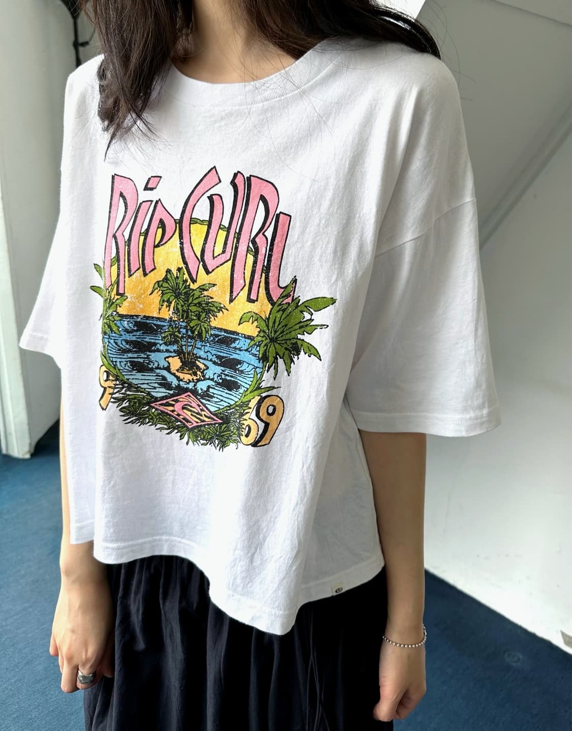 Design graphic printing cropped t-shirt 상품이미지7