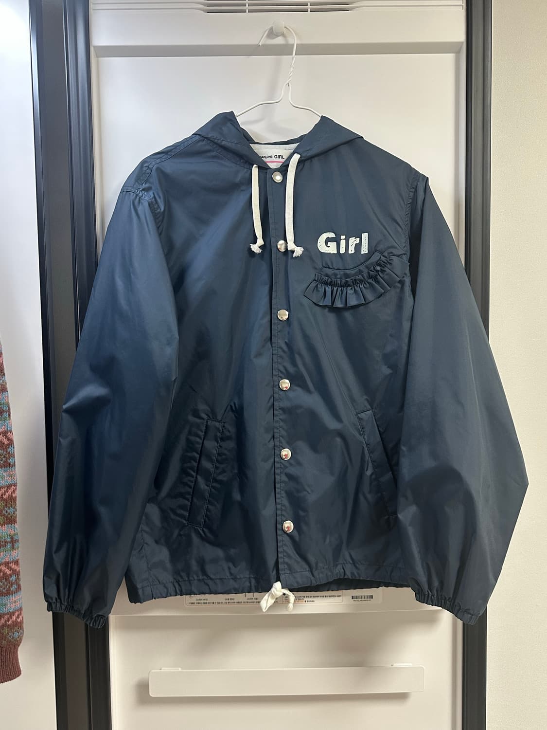 꼼데가르송걸 프릴 코치 자켓 M사이즈 상품이미지2