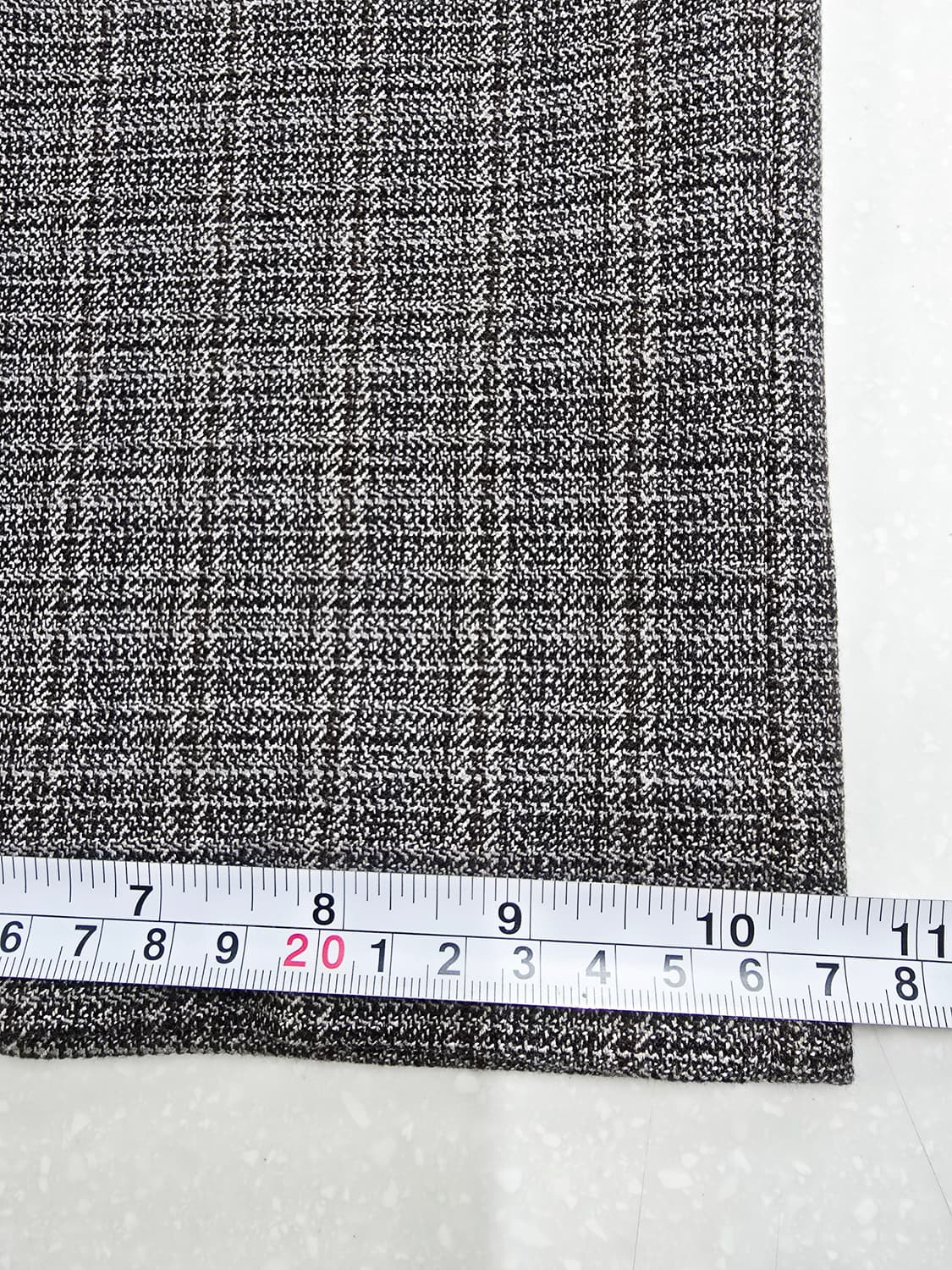 Line에디션 체크 패턴 와이드 팬츠 상품이미지7