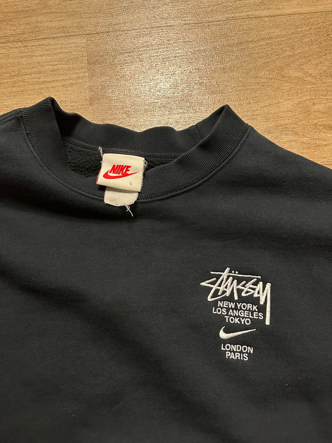 나이키 스투시 nrg zr 플리스 맨투맨 L (eu us버전) 상품이미지7