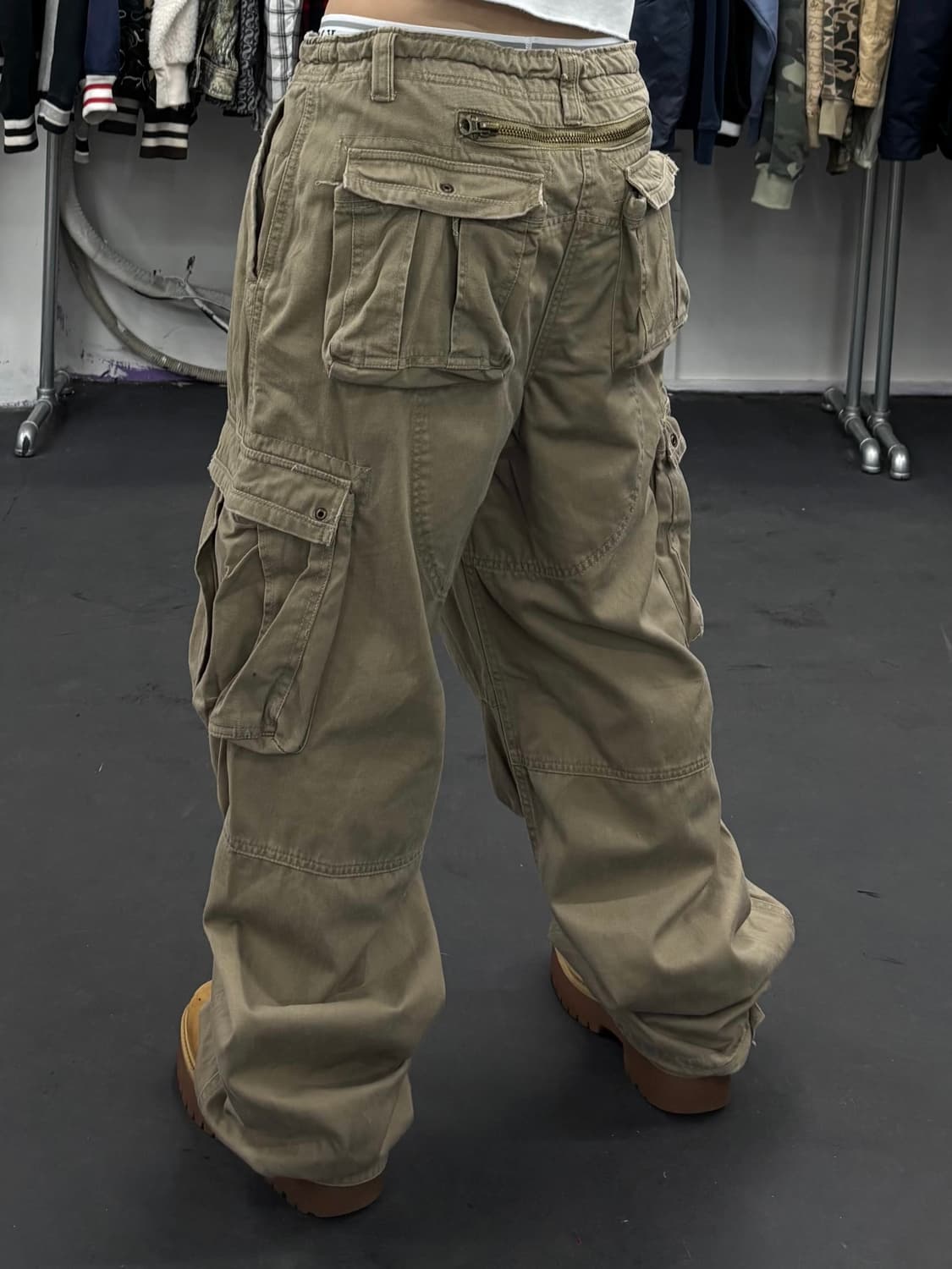 AMX 베이지 카고팬츠 상품이미지4