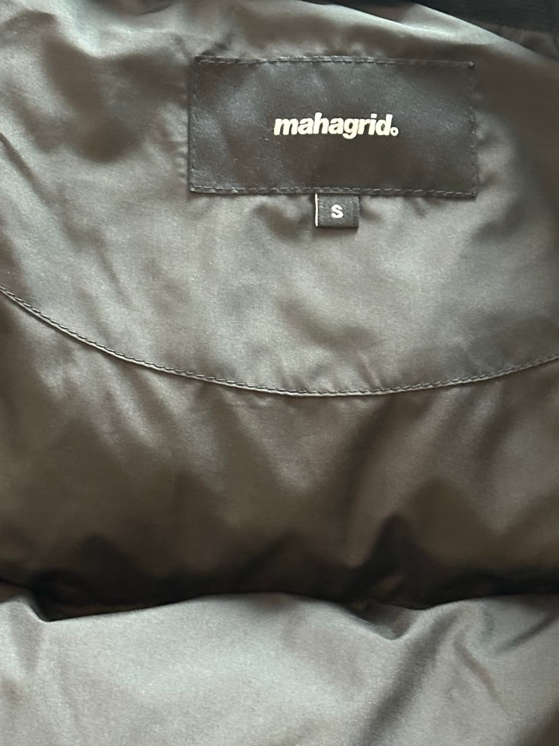 Mahagrid 덕다운 패딩 블랙 S 상품이미지7