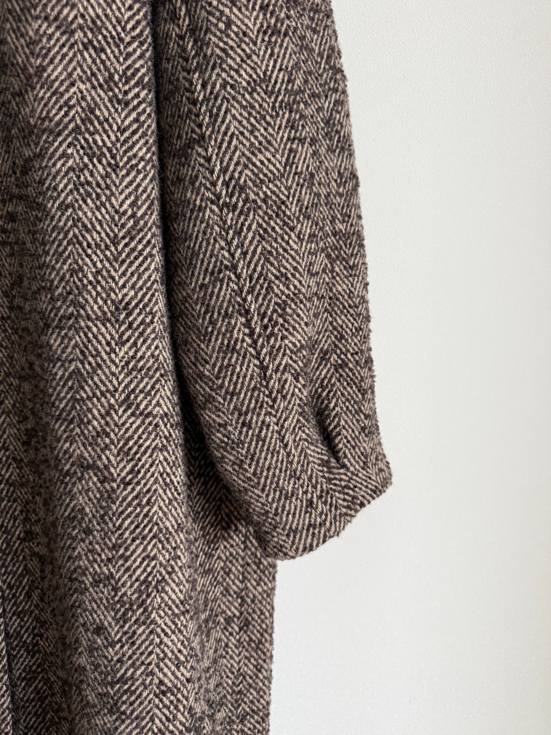 시엔느(Sienne) 울&알파카 헤링본 코트(택 달린 제품) 상품이미지5
