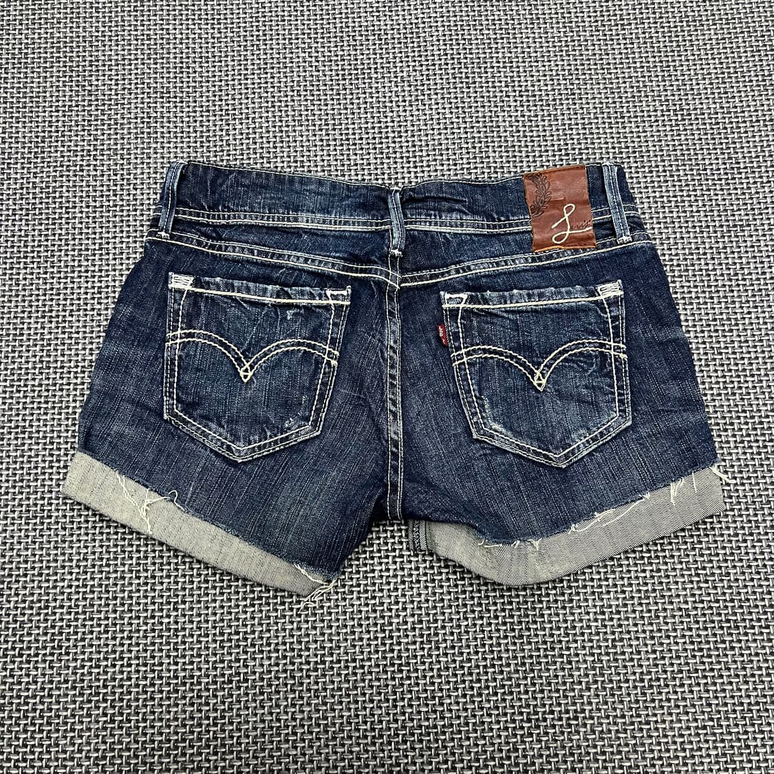 리바이스 워싱 데님 숏팬츠  상품이미지4