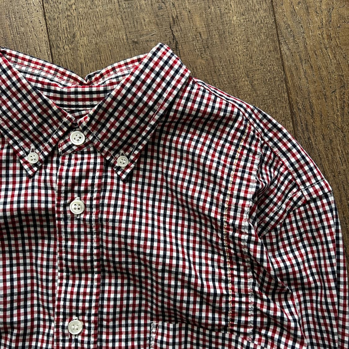 Shirring Check Shirts 상품이미지4