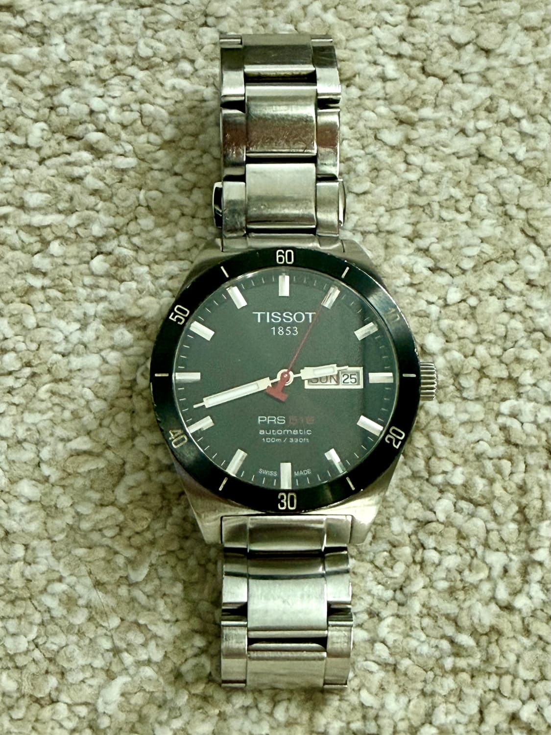 티쏘 PRS 516 오토매틱 메탈 시계 상품이미지1