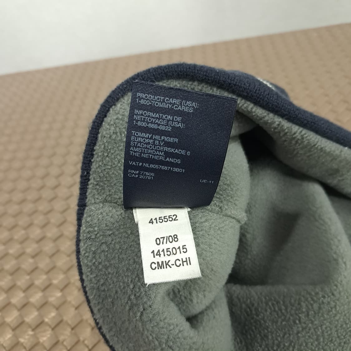 타미힐피거 00s 대만판 스트라이프 니트 비니 P2020 상품이미지7