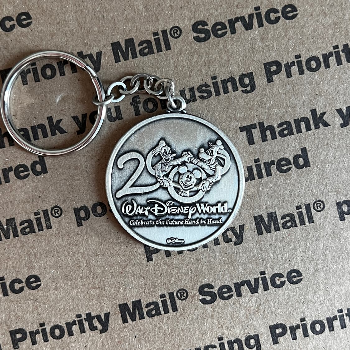 90s vtg Disney 25th Anniversary Keyring 상품이미지1