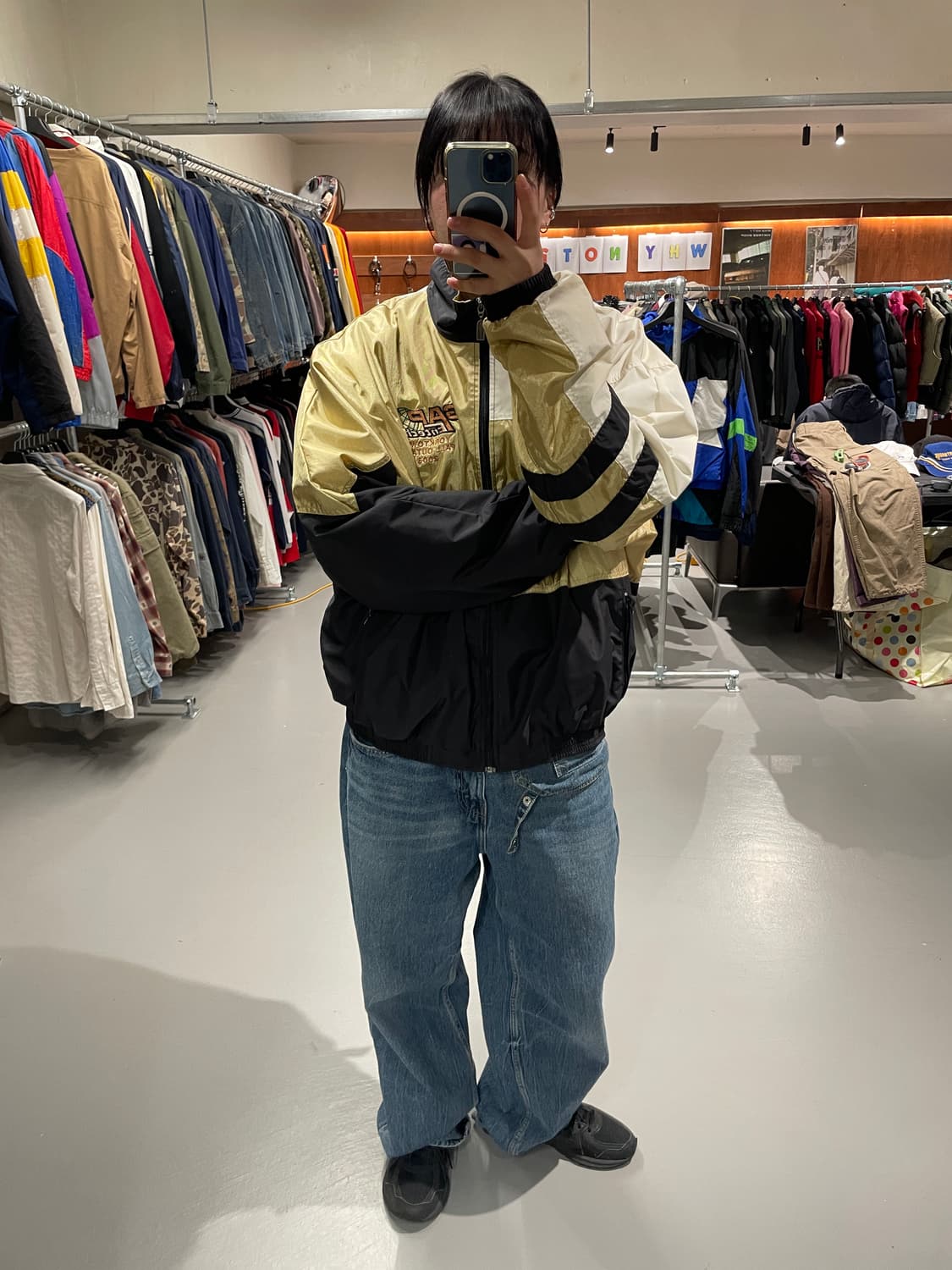 빈티지 올드스쿨 바람막이   상품이미지4