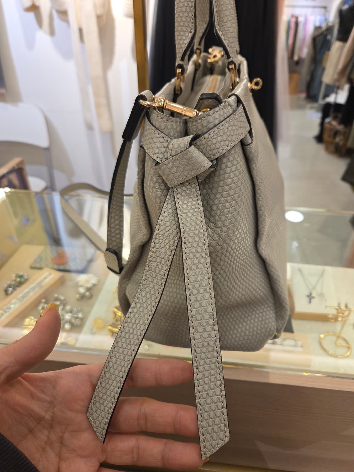 사만사타바사 래더 크로스백 상품이미지3