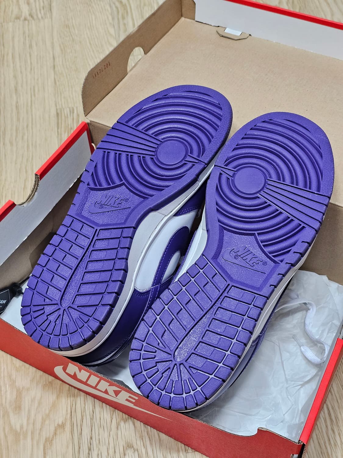 나이키 덩크로우 퍼플 285 상품이미지3