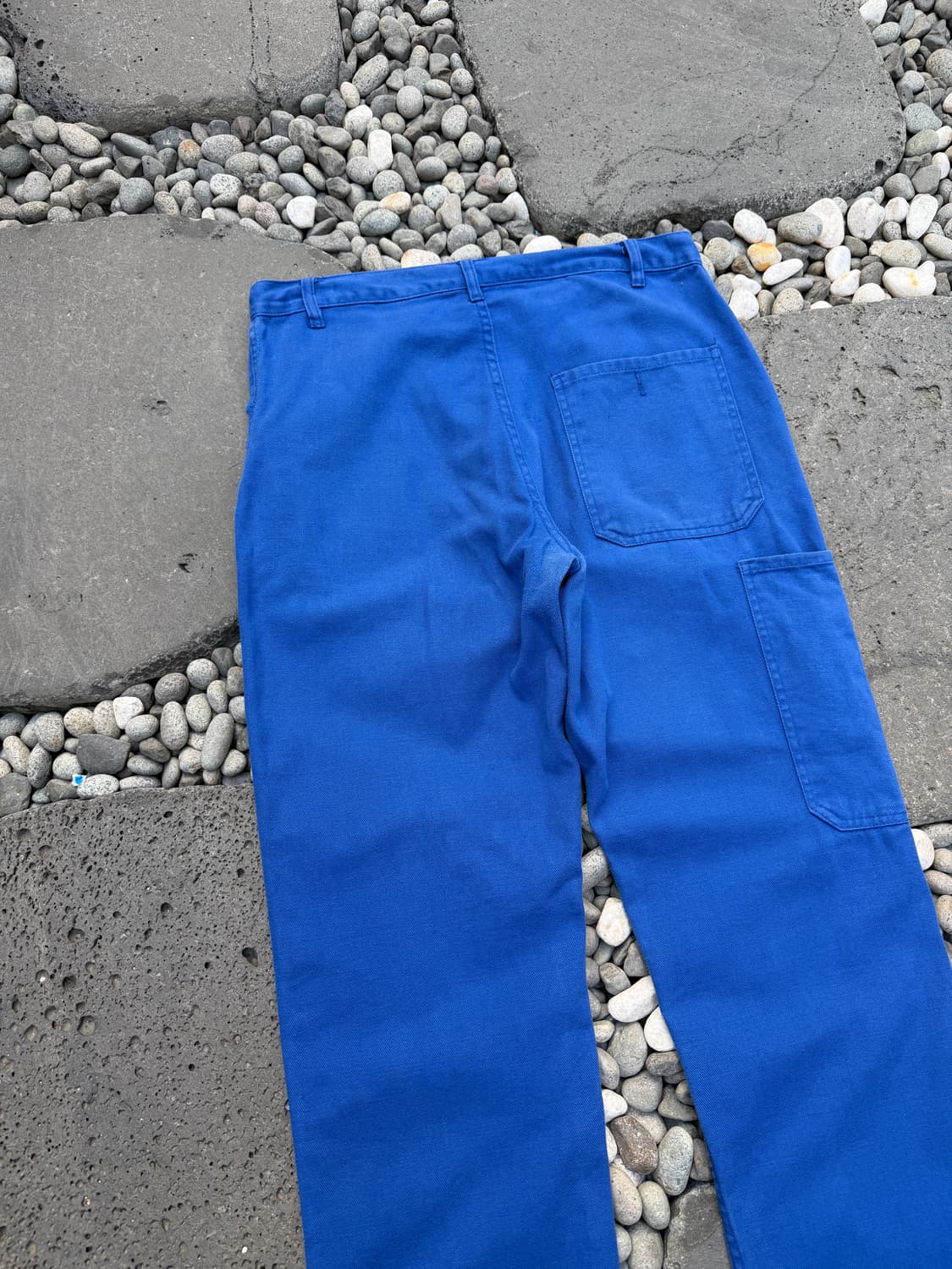 OLD VINTAGE WASHED BLUE FRENCH 프렌치워크팬츠 상품이미지9