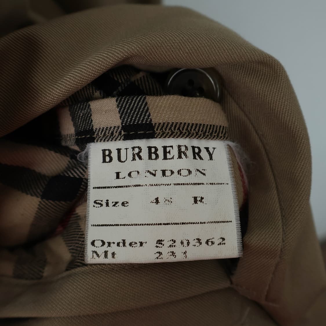 100/버버리 벨티드 더블 트렌치 코트 상품이미지10