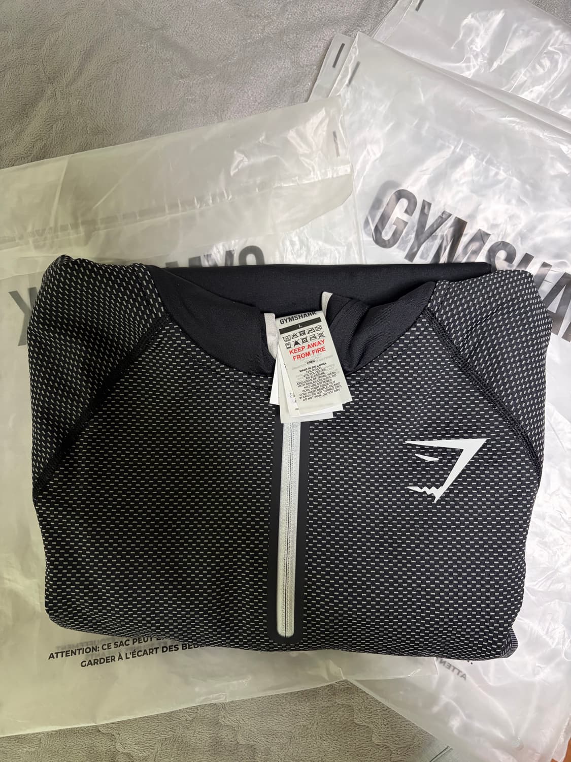 짐샤크 오닉스 블랙 후디L 최저가 상품이미지2