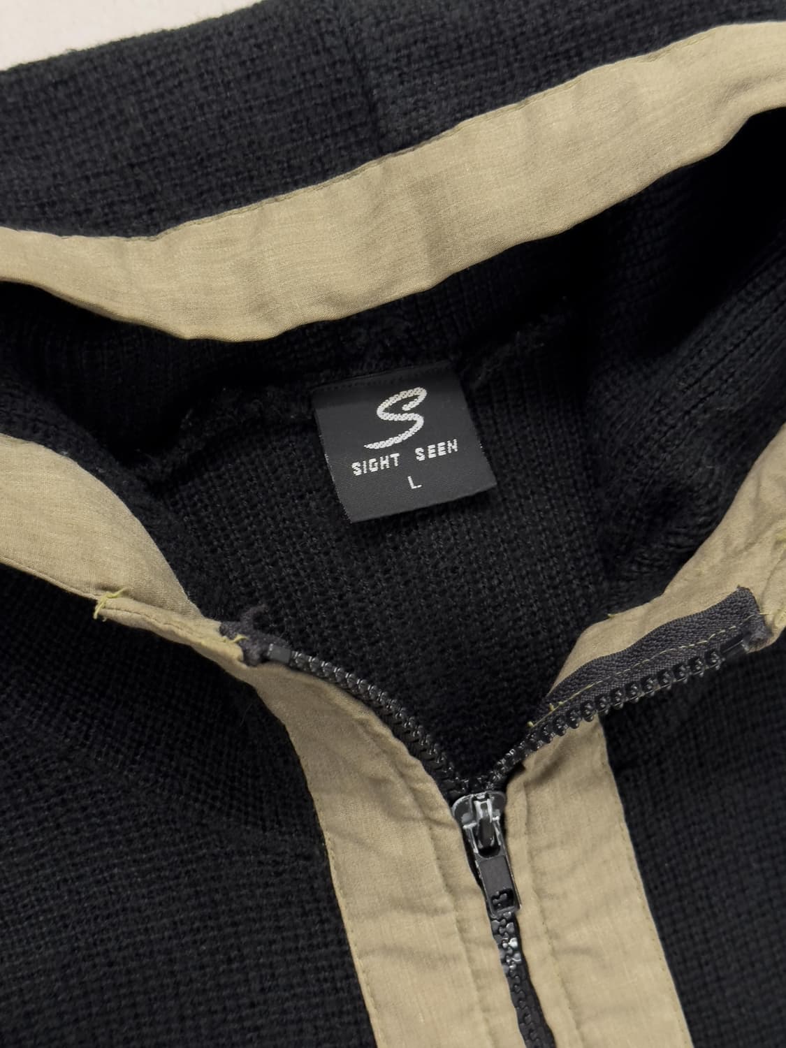 Sight Seen 집업 후드 니트 상품이미지4