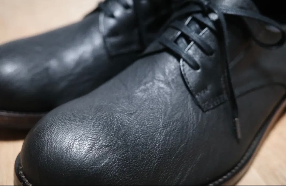 폴리테루 더비슈즈 블랙 브라운솔 4 상품이미지2