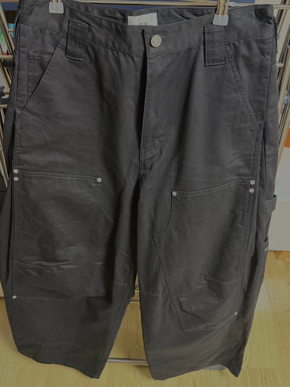 NU-MAC CARPENTER PANTS Black 상품이미지3