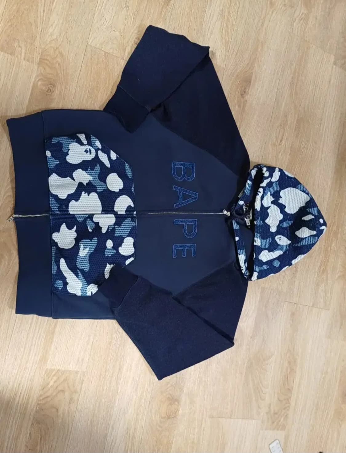 베이프 사시코 카모 릴렉스드핏 후드집업 상품이미지1