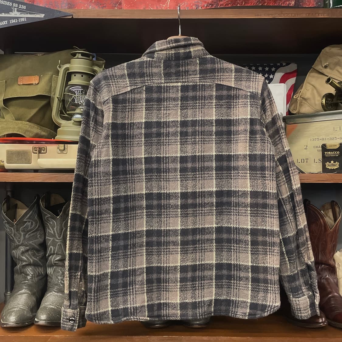 벤 데이비스 스펠 아웃 멀티 체크 플란넬 셔츠 N403 상품이미지2