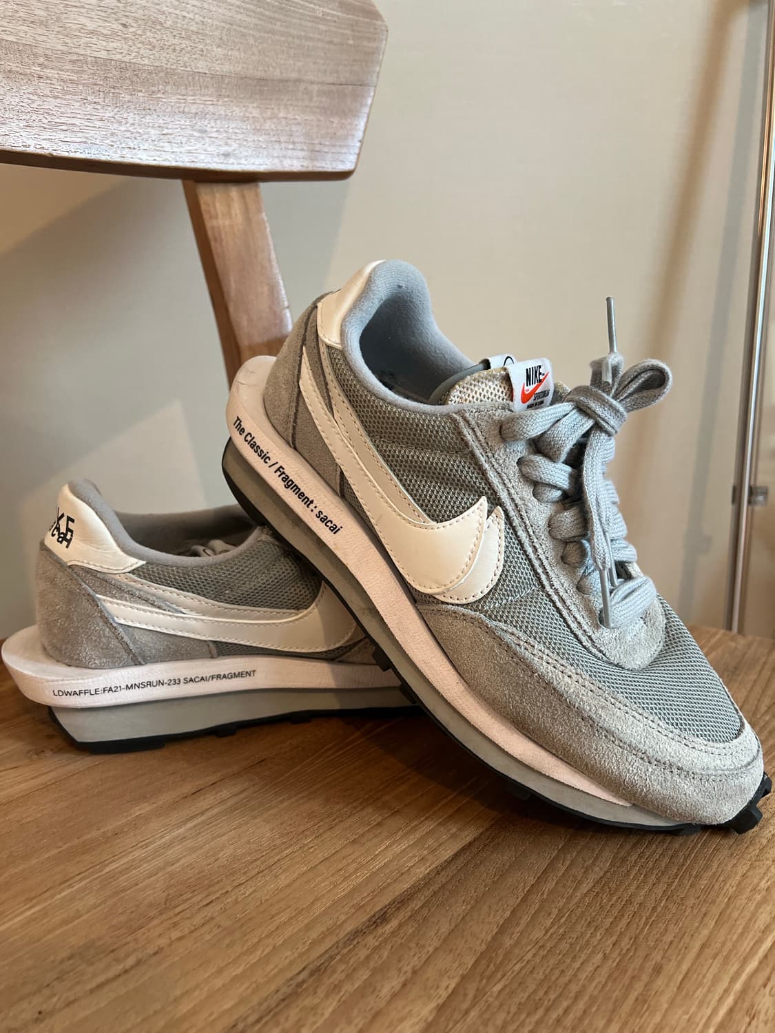 나이키 x 사카이 x 프라그먼트 LD와플 '라이트 스모크 그레이 상품이미지1