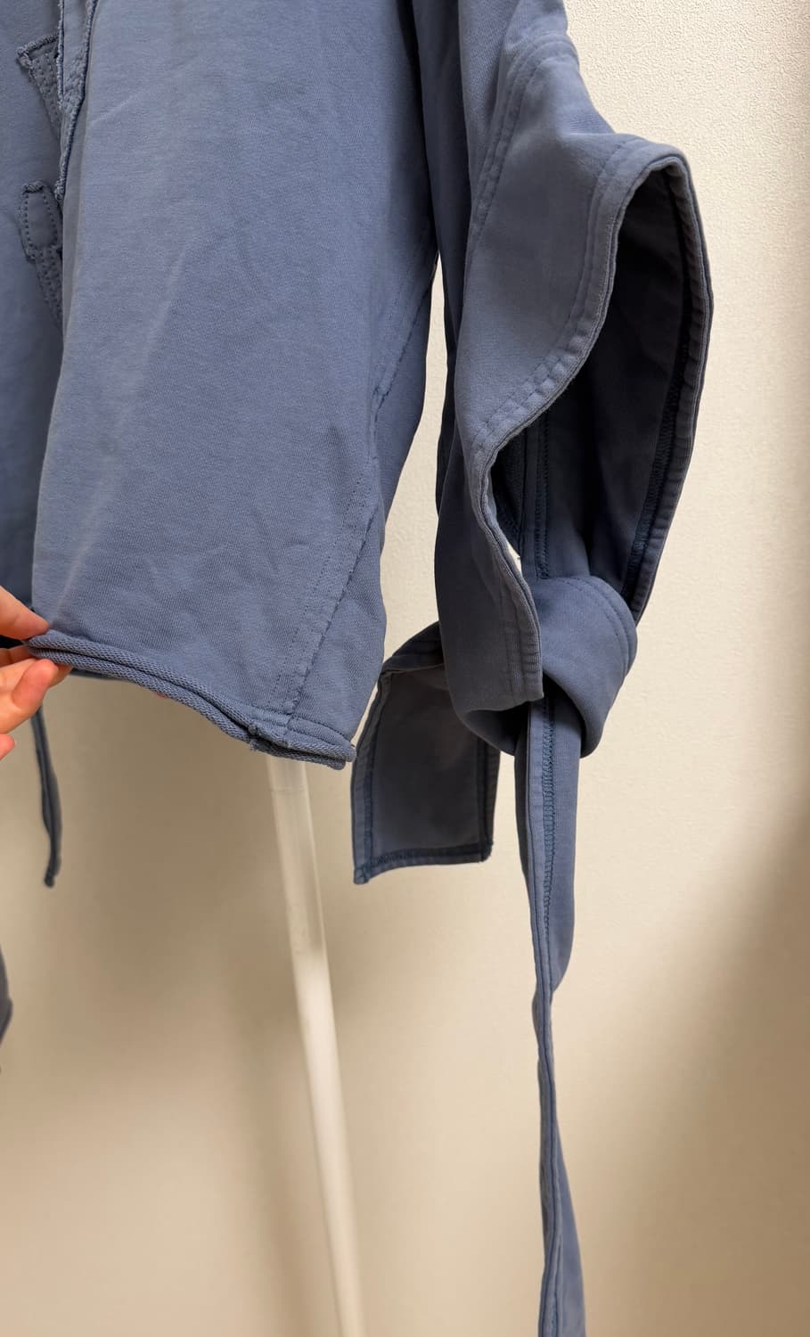 JW앤더슨 리본 슬리브 반팔 스웨트셔츠 S 상품이미지4