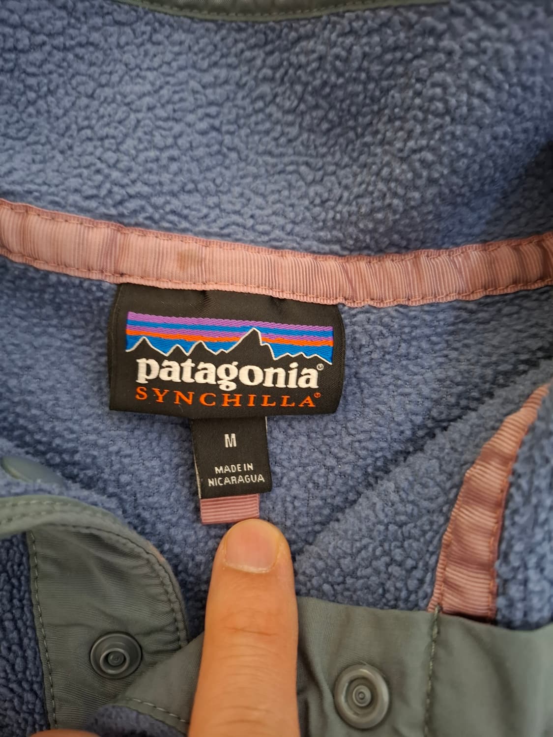 우먼스M 파타고니아 신칠라 플리스 투톤 상품이미지3