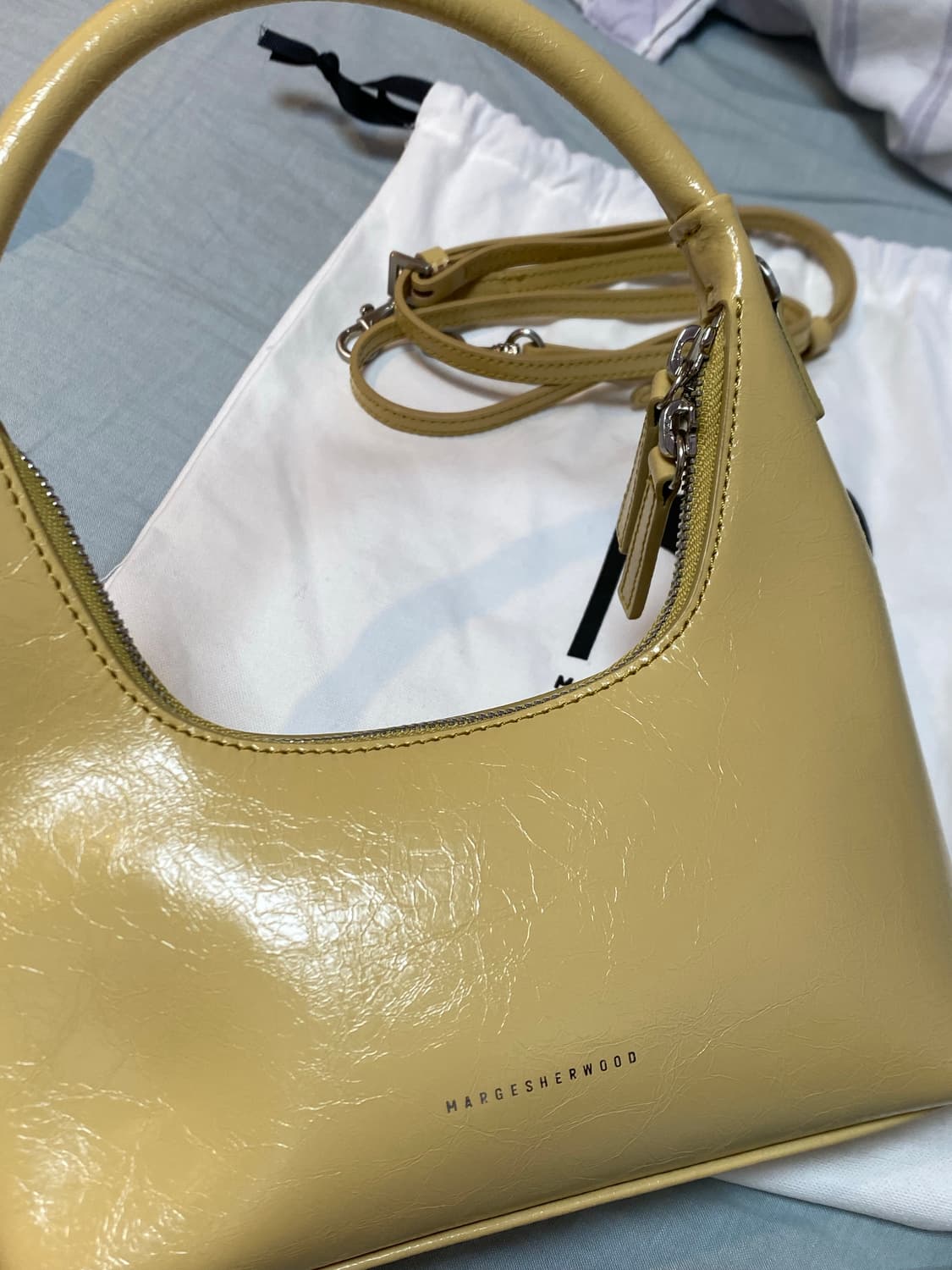 마지셔우드 호보 미니 샌드크링클(미사용) 상품이미지2