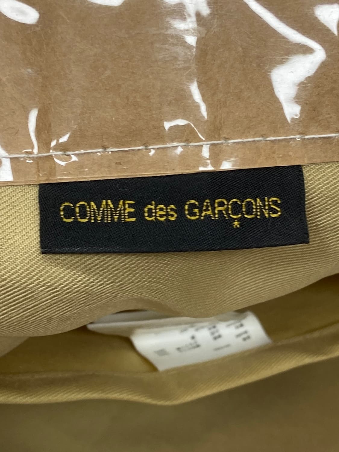 Comme des garcons PVC Paper bag 상품이미지6