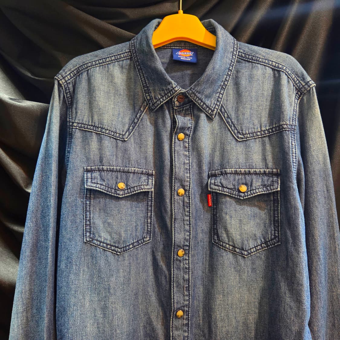 디키즈 데님 웨스턴 셔츠 상품이미지3