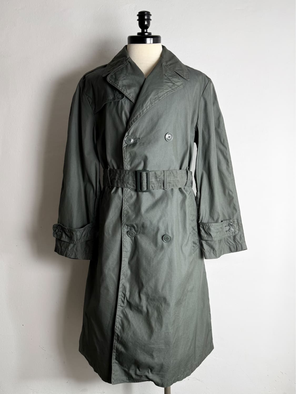 60s US Army Green 274 Trench  Coat 상품이미지3