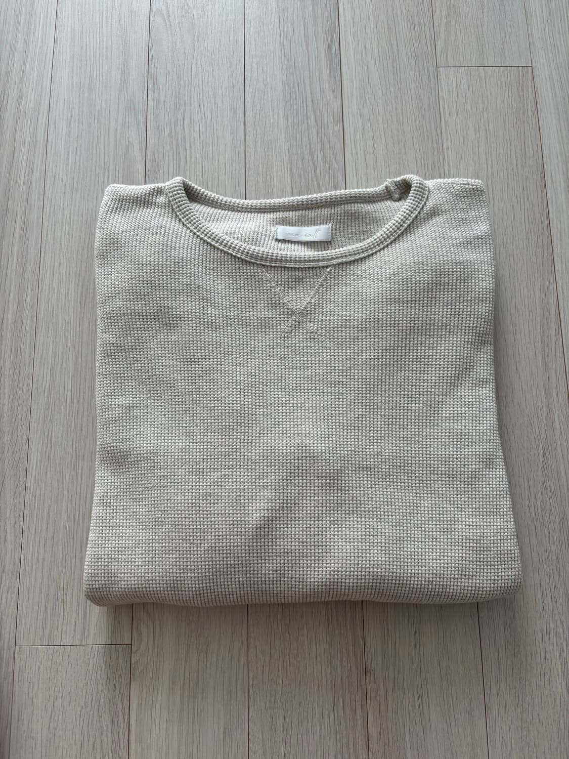 (3) seasalt 씨솔트 와플 립 롱슬리브 오트 상품이미지5