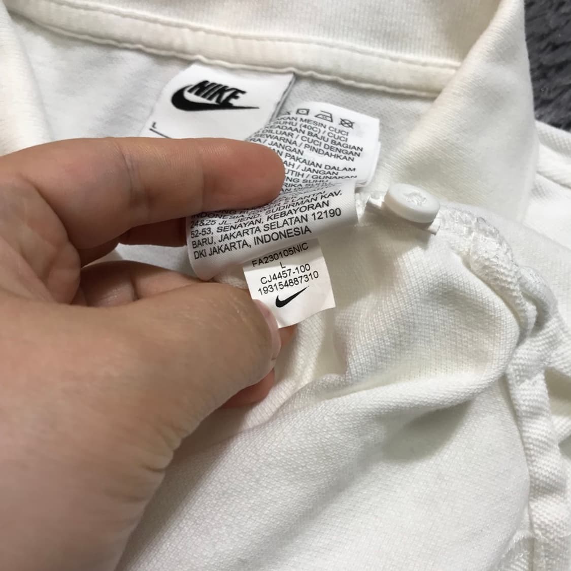 [[L, A급] 나이키(NIKE) CE 매치업 반팔 폴로티셔츠@313 상품이미지7
