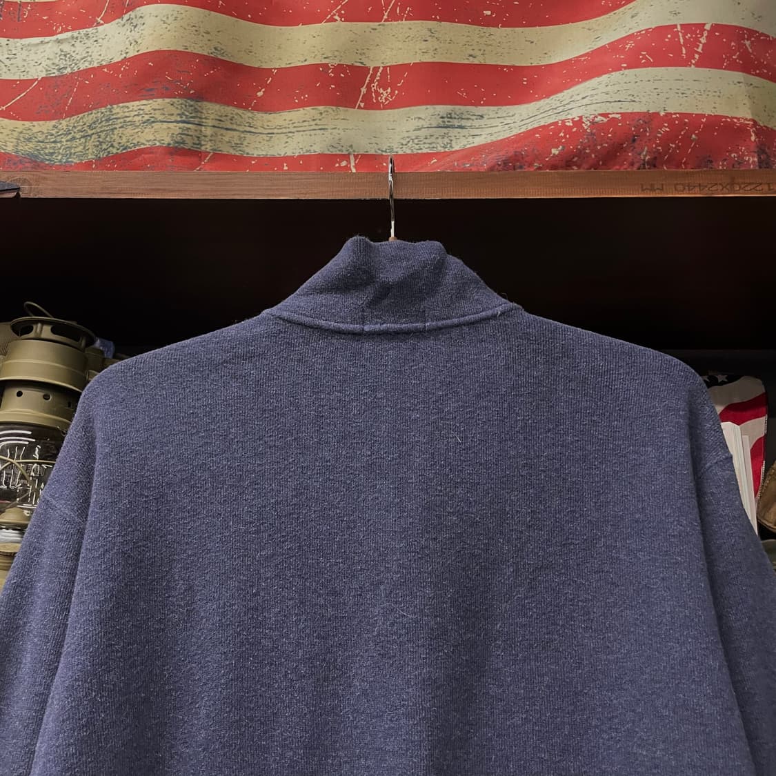 폴로 랄프로렌 신형 라벨 하프 집업 코튼 니트 스웨터 상품이미지4