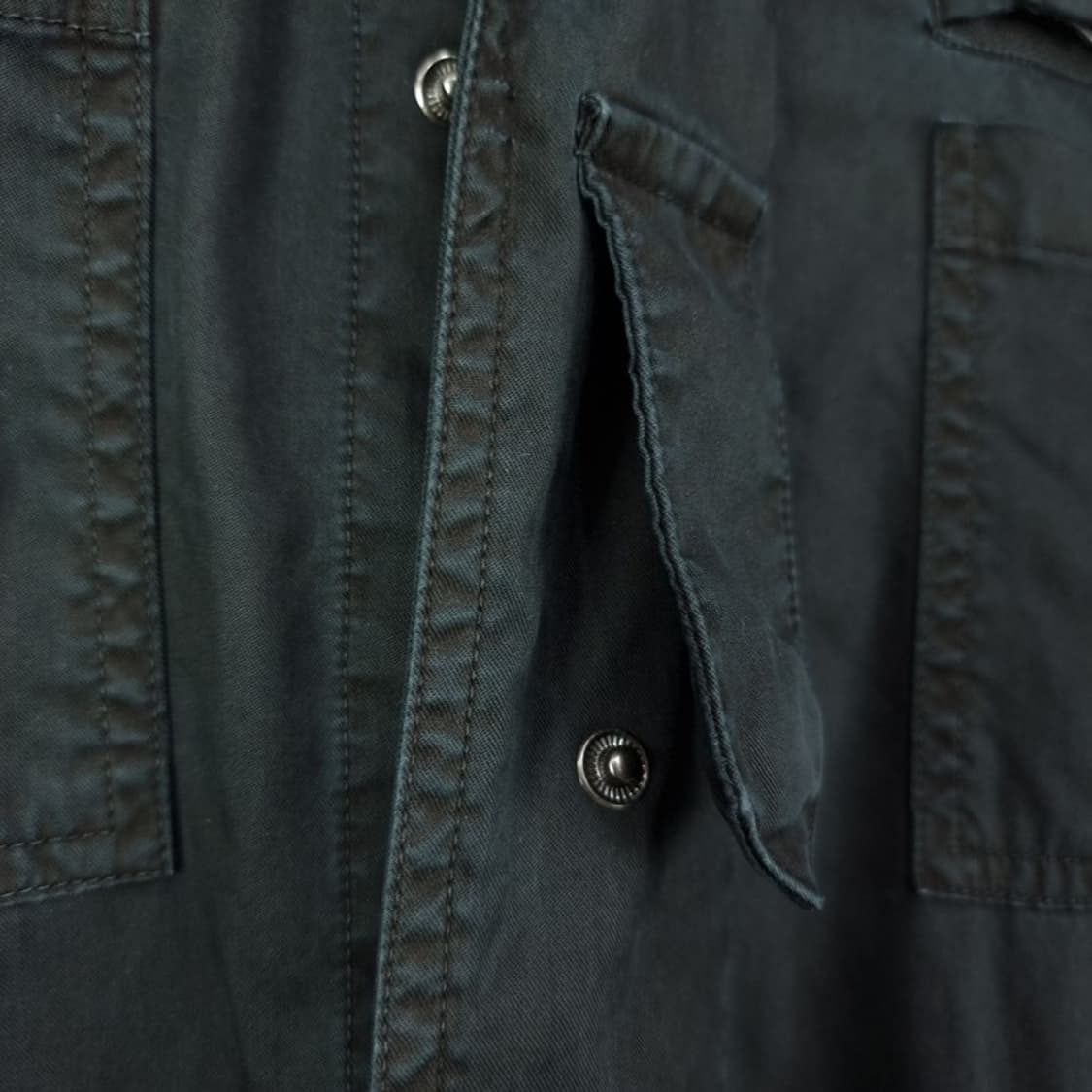 [노메뉴얼] (새상품) 후디드 G.P 필드 야상 자켓 챠콜 M20103 상품이미지5