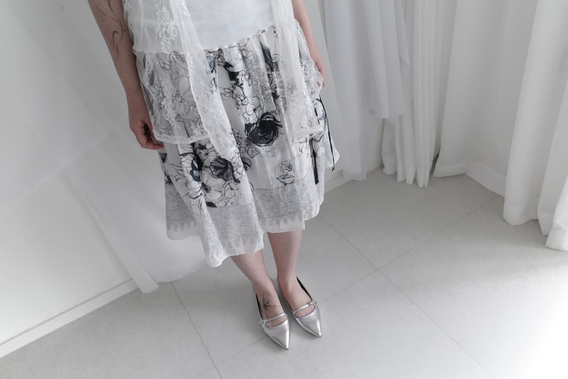 flower flared skirt 상품이미지6