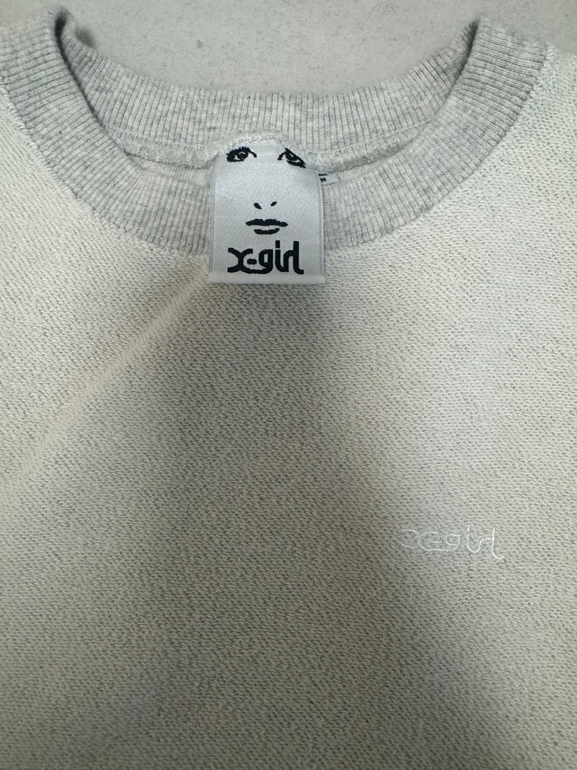 x-girl 엑스걸 맨투맨 상품이미지2