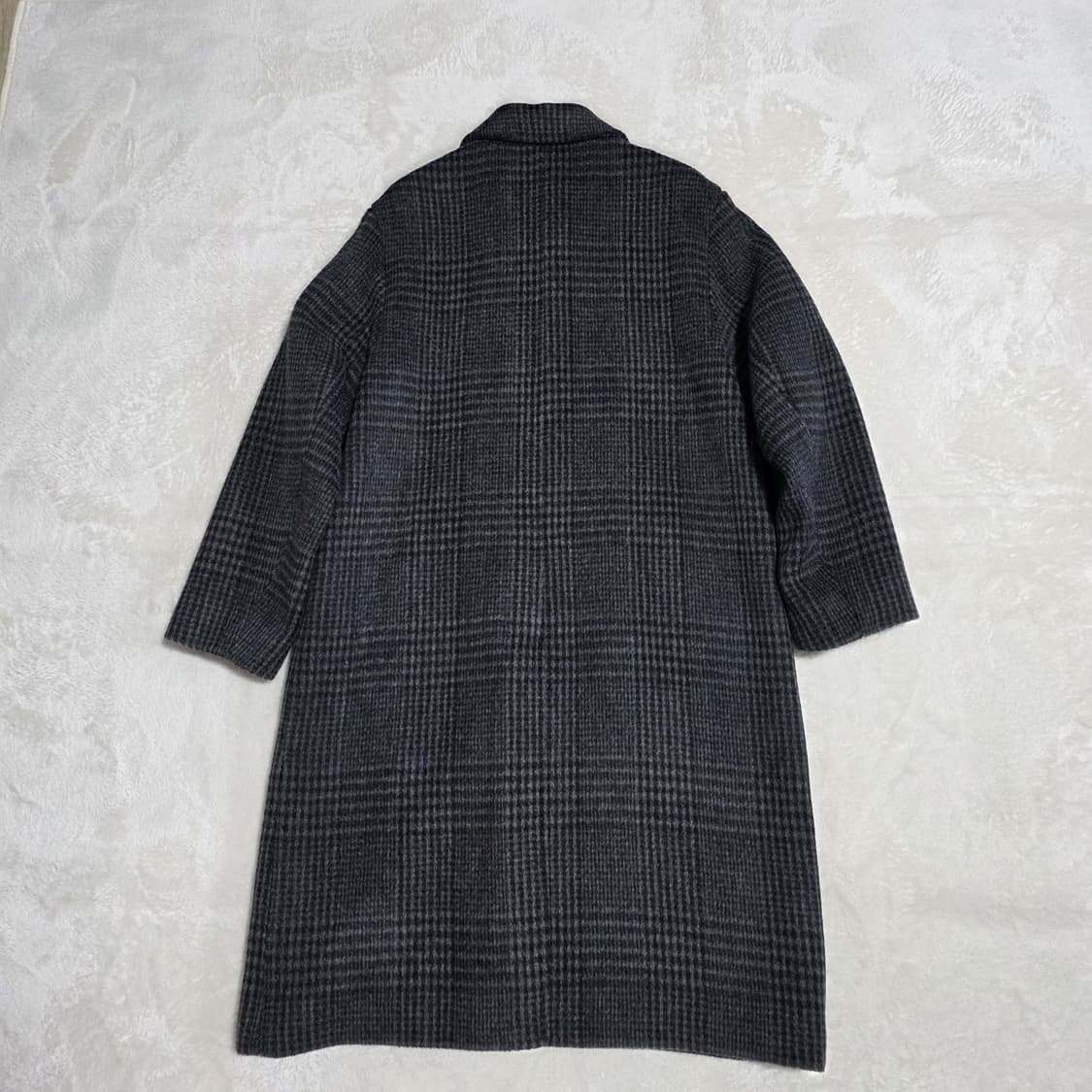 (S)여성 에잇세컨즈 울혼방 체크 코트  상품이미지3