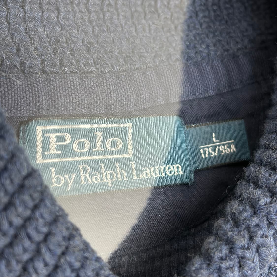 폴로 랄프로렌 숄카라 니트 티셔츠 상품이미지3