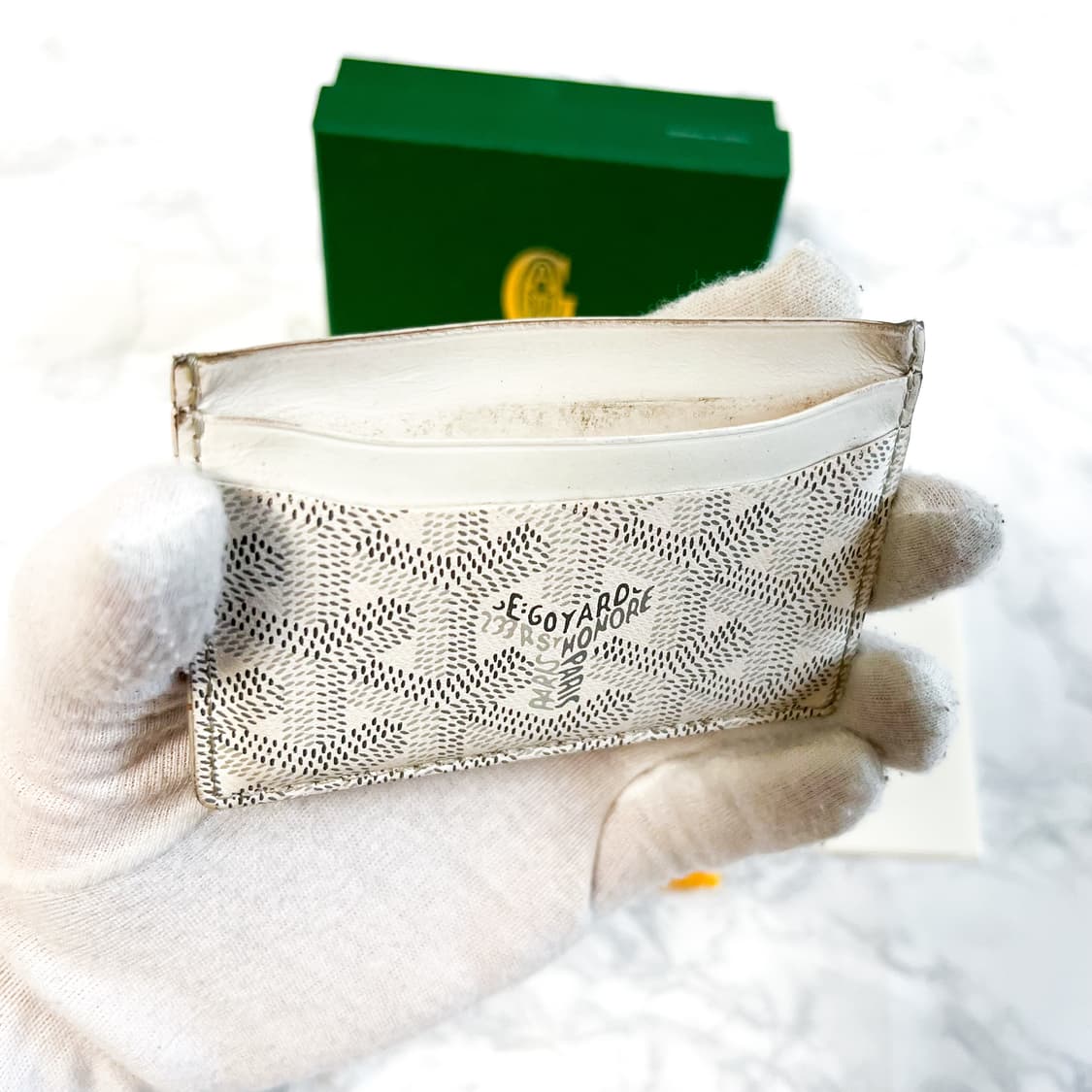 고야드 생쉴피스 카드지갑 화이트 상품이미지4