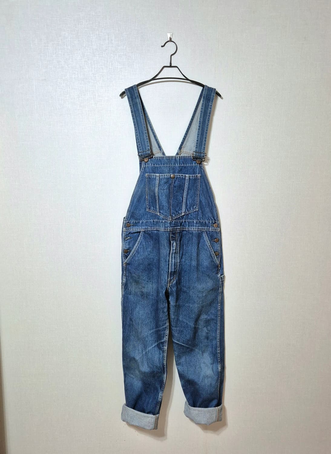 BIG JOHN 빅존 빈티지 오버롤 멜빵바지 상품이미지1