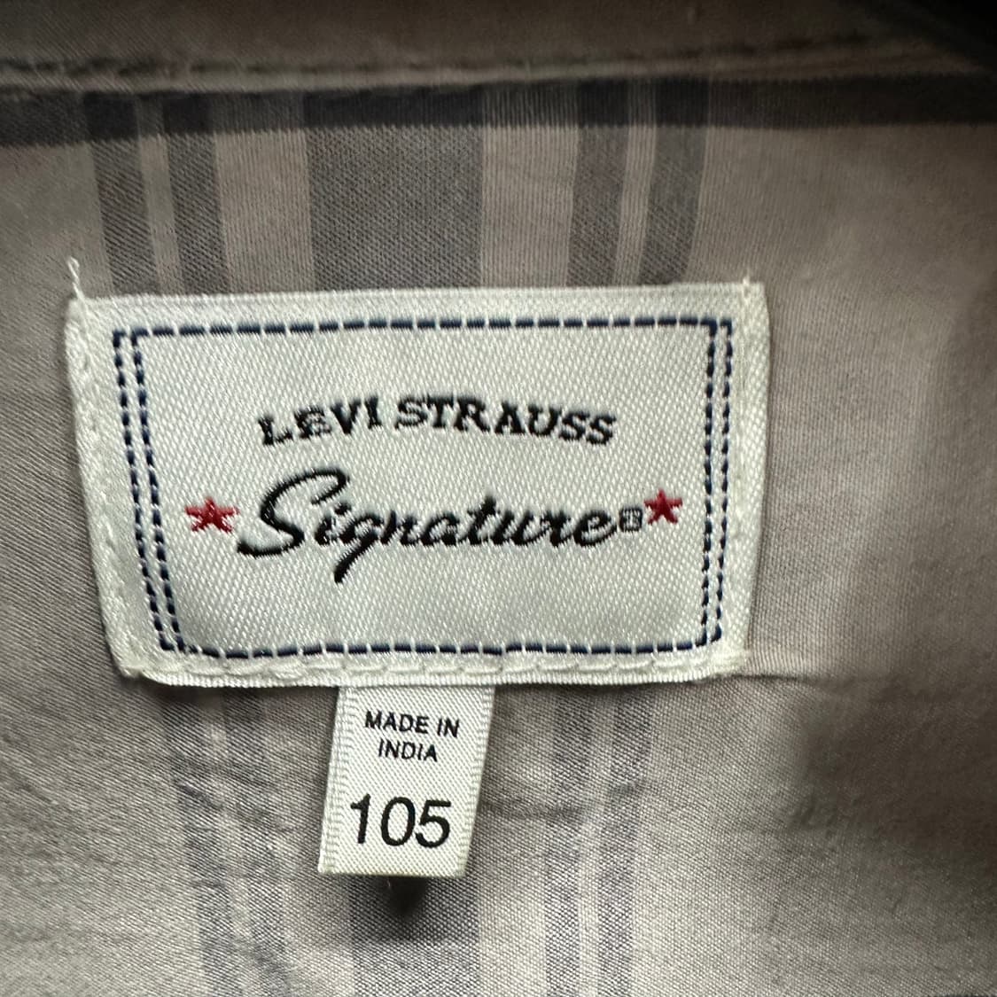 105 리바이스 남자 체크 셔츠 상품이미지3